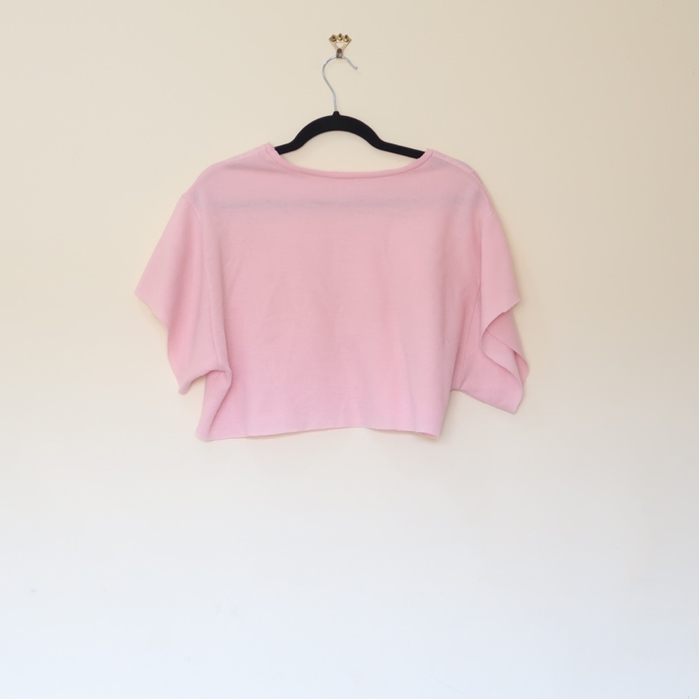Pink Punk Crop Top - Picture 2 of 2